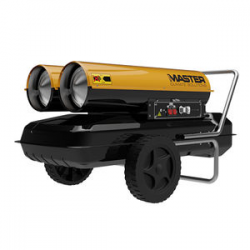 MASTER B 300. CALENTADOR PORTÁTIL DE AIRE DE COMBUSTIÓN DIRECTA DE GASÓLEO