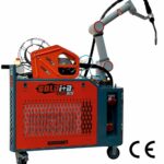 Detalle de los acabados de alta tecnología con el sistema de soldadura industrial EMS.