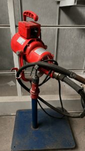 Alquiler de maquinaria industrial amoladora de eje flexible de alta velocidad Suhner ROTOfera en SOLDI+D