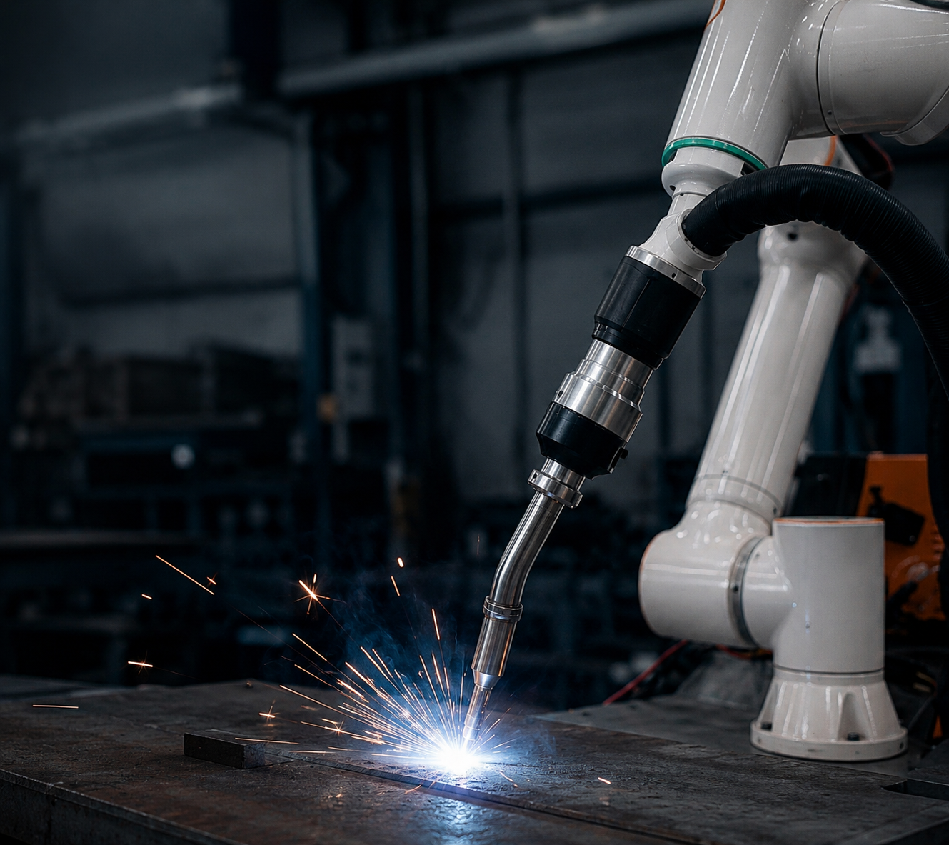 Célula robotizada EMS para automatización y servicios de soldadura industrial
